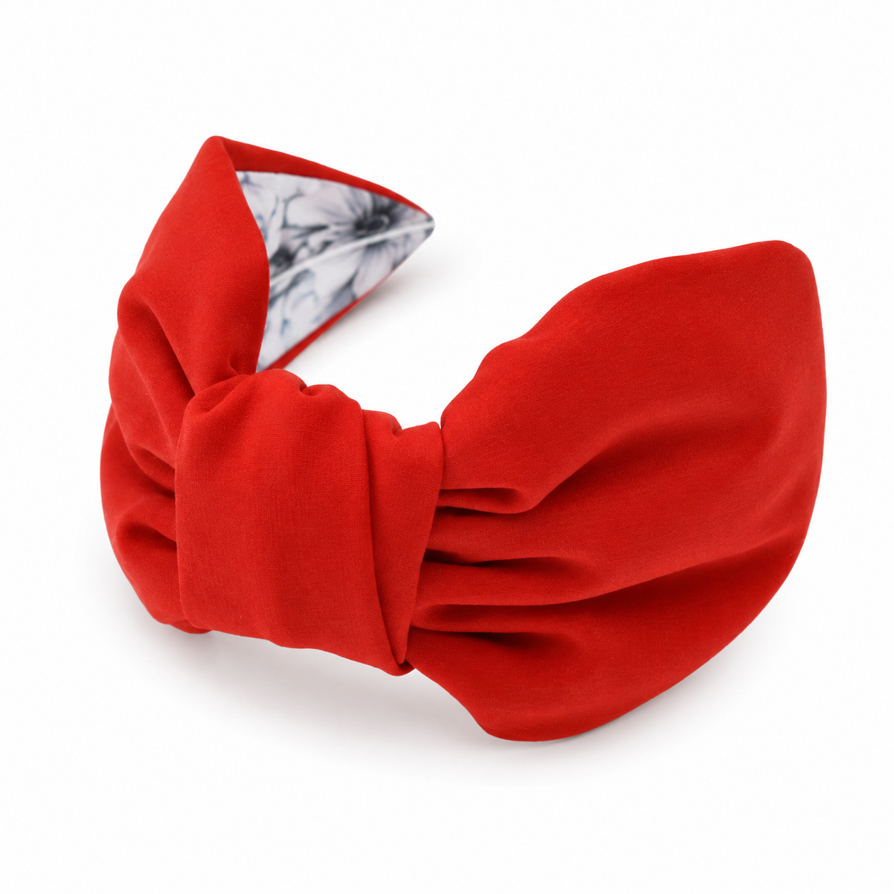 Scarlett Rouge – Gepolsterter Luxus-Haarreif mit Knoten aus Polyester